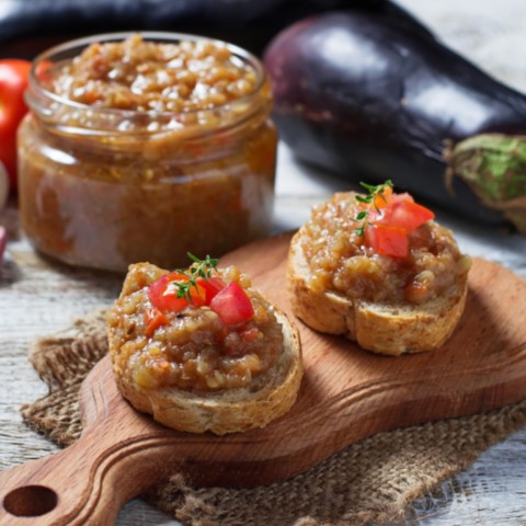 aubergine kaviaar