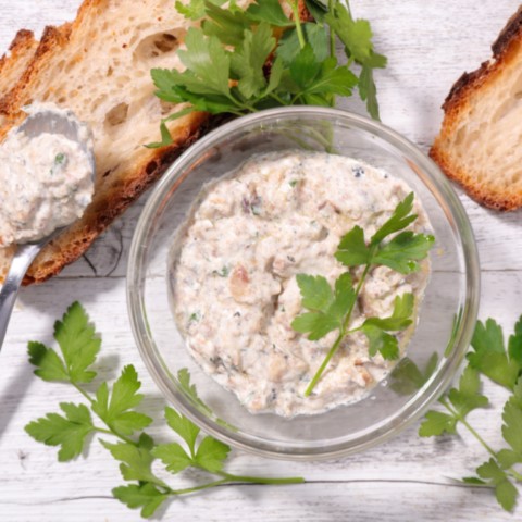 roomkaas met tonijn recept